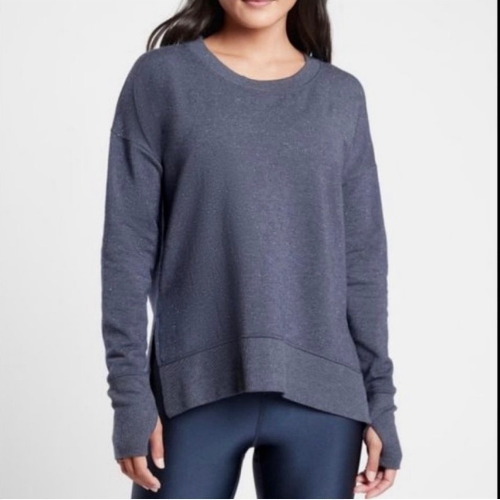 Athleta Balance pullover sweatshirt in Blue